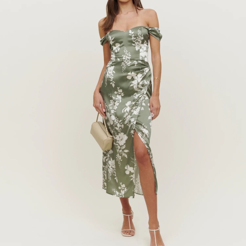 Reformation genesis silk dress- size 0- WAITLIST on website